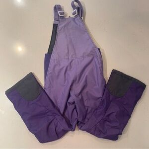 Arctix Purple Kids Snow Bib Overalls medium ski winter pants